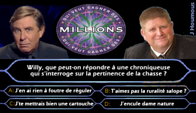 Willy Schraen : "J'en ai rien à foutre de réguler"