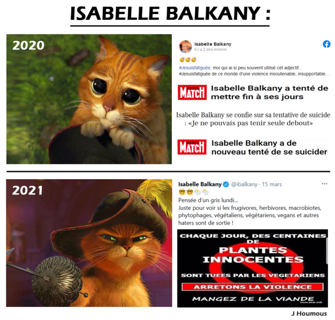 Isabelle Balkany, la végéphobe ...