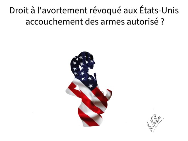 Droit à l'avortement révoqué aux États-Unis  accouchement des armes autorisé ?