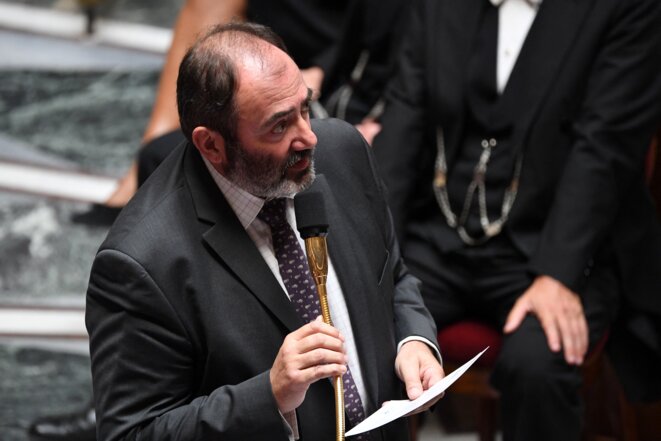 François Braun à l’Assemblée nationale, le 12 juillet 2022. © BERTRAND GUAY / AFP