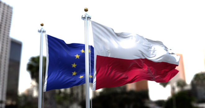 pologne-europe-drapeaux