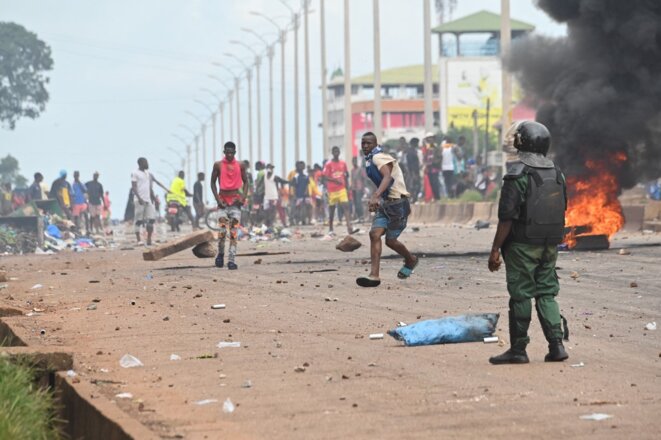 Conakry, le 28 juillet 2022. © Photo Cellou Binani/AFP