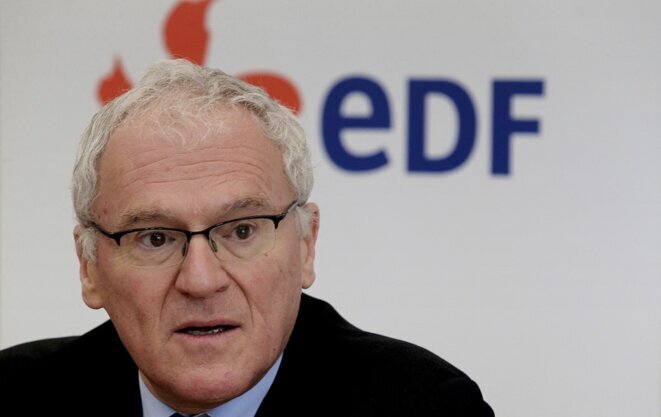 Outgoing EDF chairman and CEO Jean-Bernard Lévy. © FRANCOIS NASCIMBENI / AFP