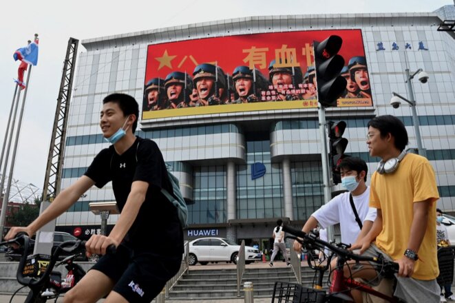 Pékin le 4 août 2022. © Photo Noel Celis/AFP