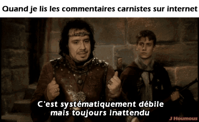 Commentaires carnistes