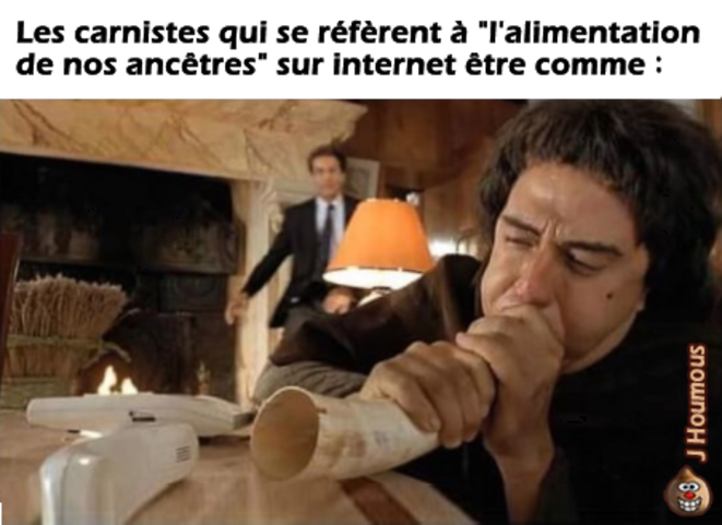 "Nos ancêtres mangeaient de la viande"