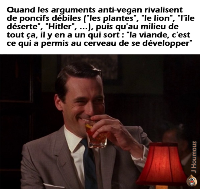 La viande a permis au cerveau de se développer ...
