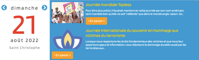 Nous sommes le 21 août