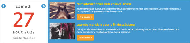 Nous serons le 15 septembre...