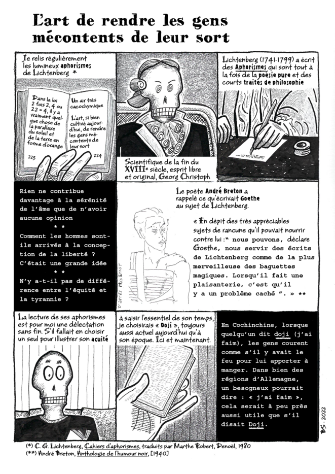 L'art de rendre les gens mécontents de leur sort