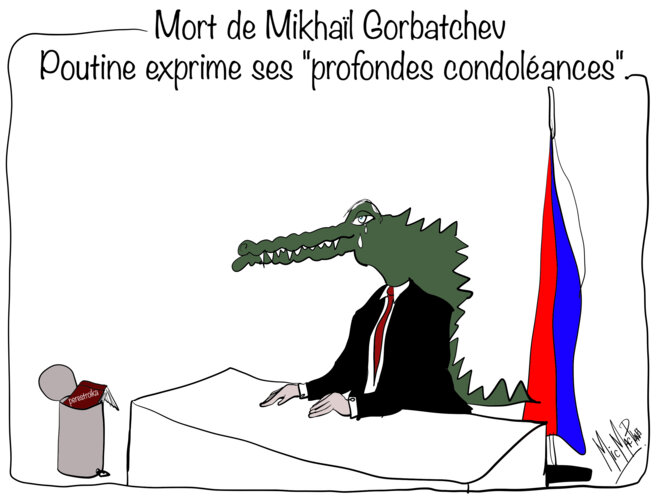 Mort de Mikhaïl Gorbatchev  Poutine exprime ses "profondes condoléances".