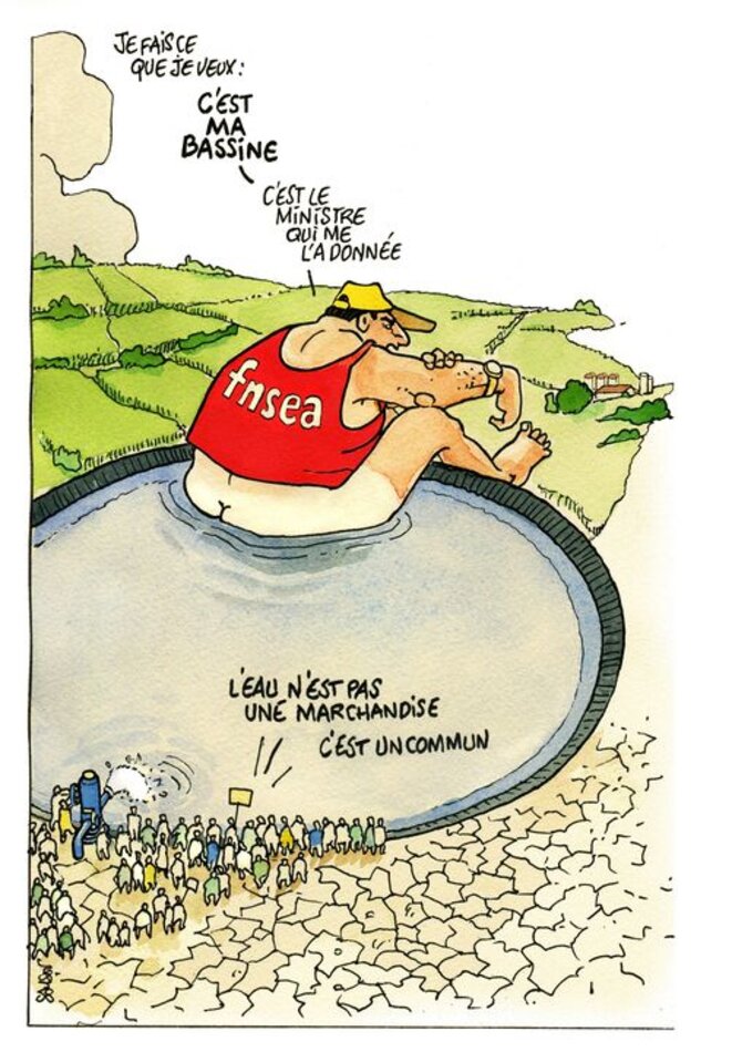 Il faut transformer le système agricole pour faire face au manque d'eau !