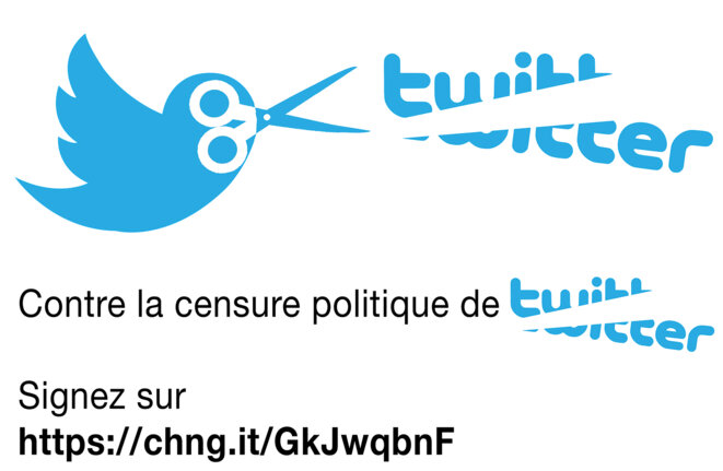 Twitter : Halte à la censure politique !