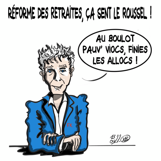 Réforme des retraites, ça sent le Roussel !