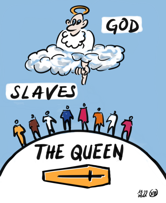 God, Slaves, the Queen.
