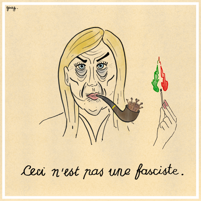 Ceci n'est pas une fasciste