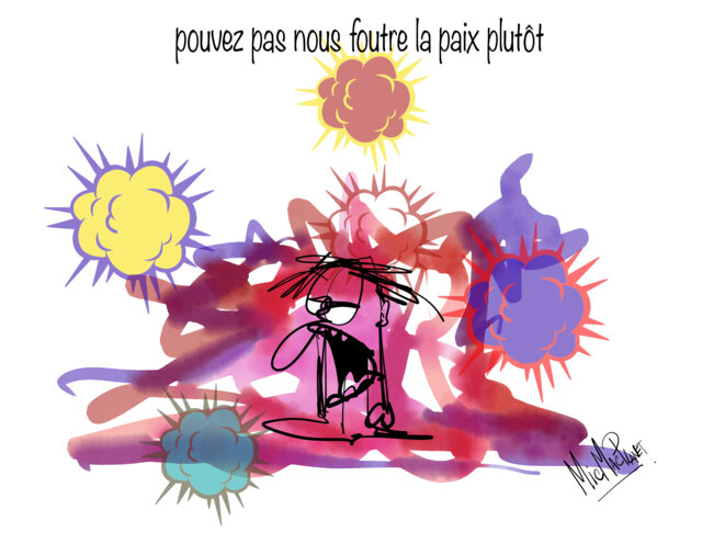 pouvez pas nous foutre la paix plutôt