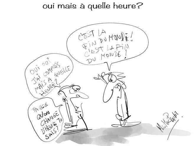 Oui mais à quelle heure ?