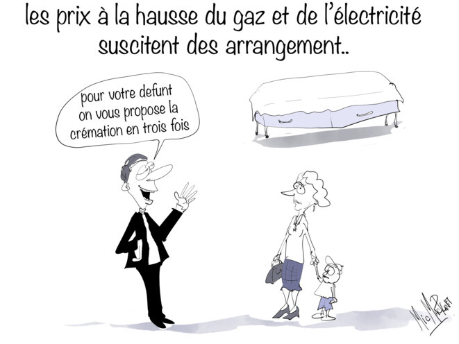 les prix à la hausse du gaz et de l’électricité suscitent des arrangement..