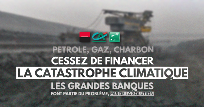 Cessez de financer la catastrophe climatique
