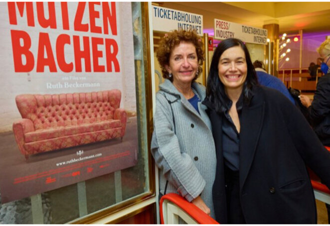 La cinéaste Ruth Beckermann et (à droite) la directrice de la Viennale, l'Italienne Eva Sangiorgi. © Presse Viennale