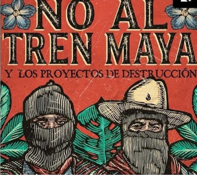 No al trén Maya © Anonyme