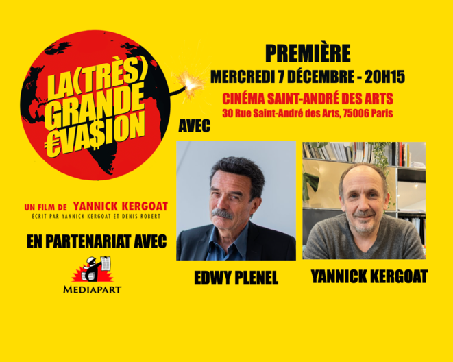 La (très) grande évasion avec Edwy Plenel et Yannick Kergoat