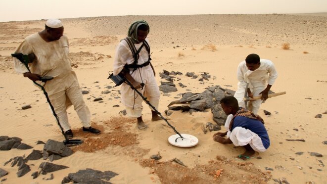 Explpoitation artisanale de l'or dans la région de Sowarda. Mohamed Salah.