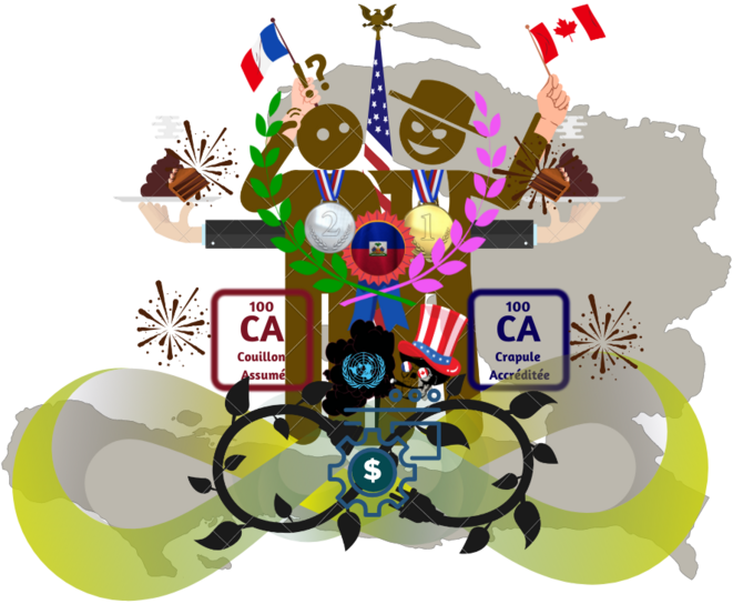 Les fresques des liaisons putrides du génome malicieux de la réussite haïtienne