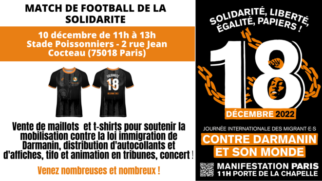 Match de foot de la solidarité
