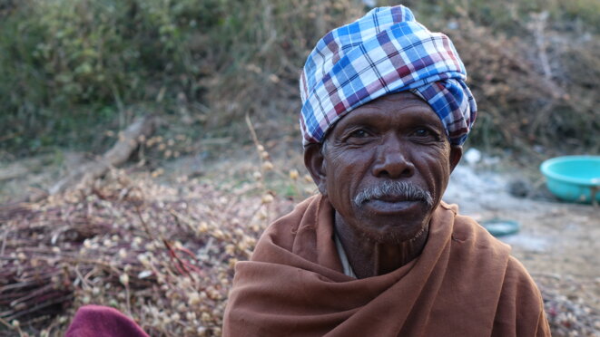 Un homme baiga expulsé de Kanha. Des communautés entières ont été dispersées et donc détruites. Ils ne savent même pas où se sont retrouvées les familles avec lesquelles ils vivaient depuis des générations. © Survival International
