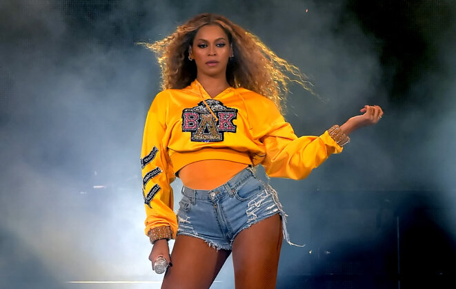 Beyoncé lors du festival de Coachella en avril 2018 © EVIN WINTER / GETTY IMAGES NORTH AMERICA / Getty Images via AFP