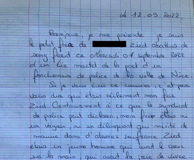 « J’ai perdu mon frère. J’espère que c'est la dernière bavure policière dont on entendra parler »