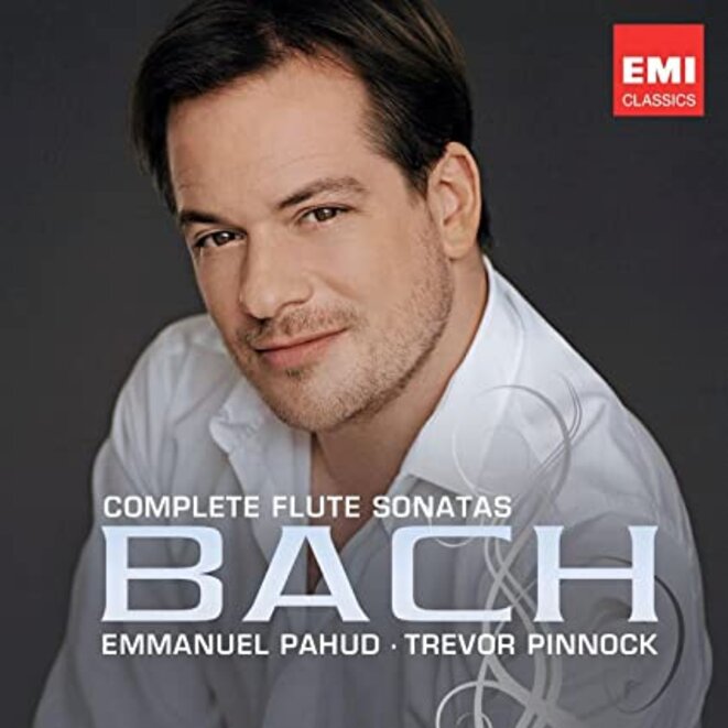 Emmanuel Pahud, Trevor Pinnock, J. Manson, dans les Sonates pour flûte de Bach
