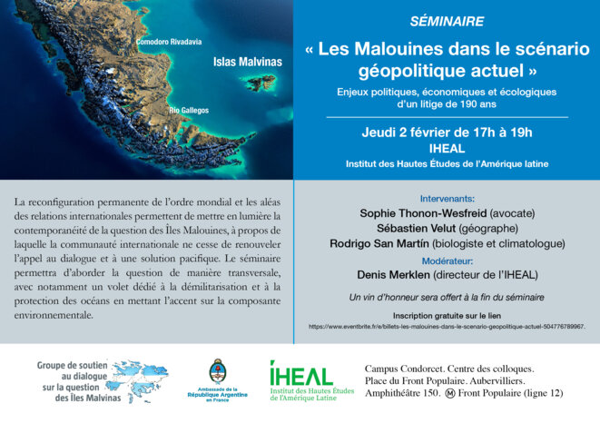 « Les Malouines dans le scénario géopolitique actuel »