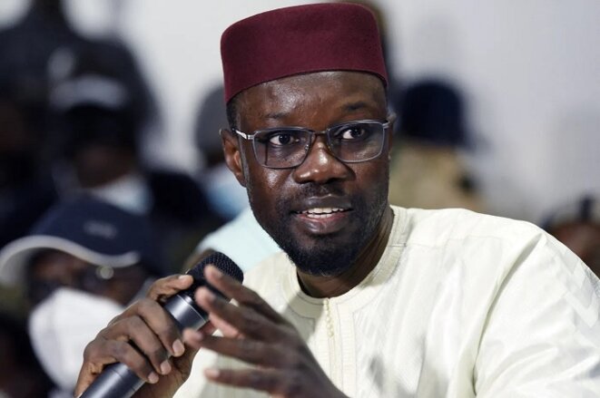 Ousmane Sonko, leader de Pastef Les Patriotes, parti d'opposition du Sénégal au régime de Macky Sall