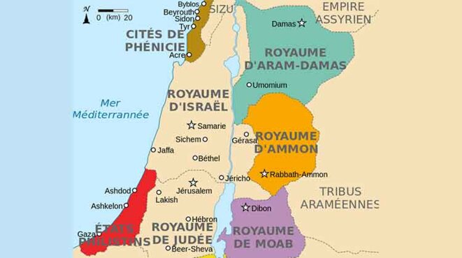 Israël : vision territorialisée de David Antonelli