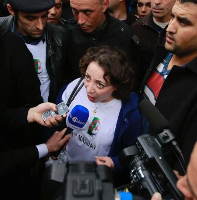 Amira Bouraoui fuit la répression en Algérie