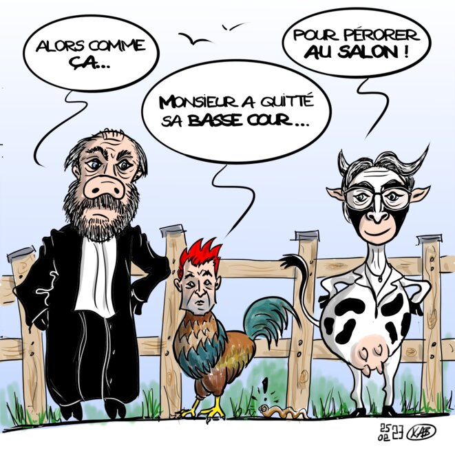 De la basse cour au salon.