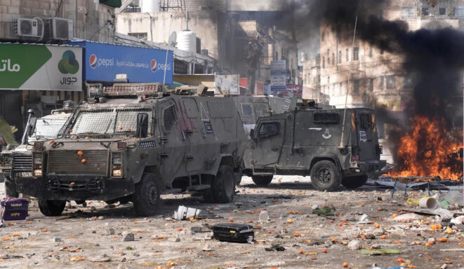 Protester en masse contre le massacre des Palestiniens