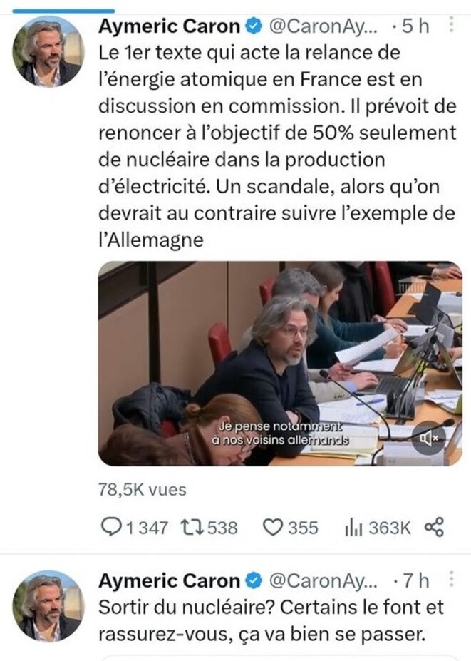 Aymeric Caron propose d'accélérer le réchauffement global