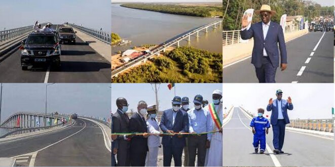 SENEGAL: DES PONTS AU DESSUS D'EAUX TROUBLES