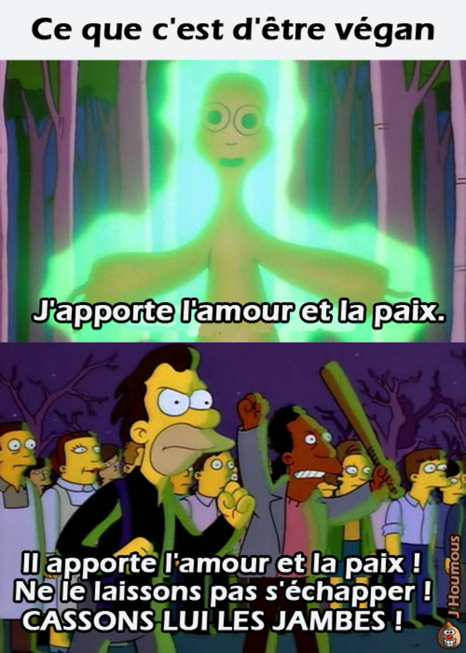 J'apporte l'amour et la paix