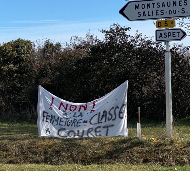 Fermeture de classe à Couret Ganties Estadens : les délires de chiffres d'un ministre