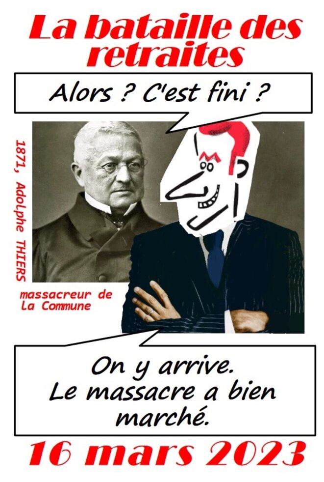 16 mars 2023 - Après la bataille le massacre