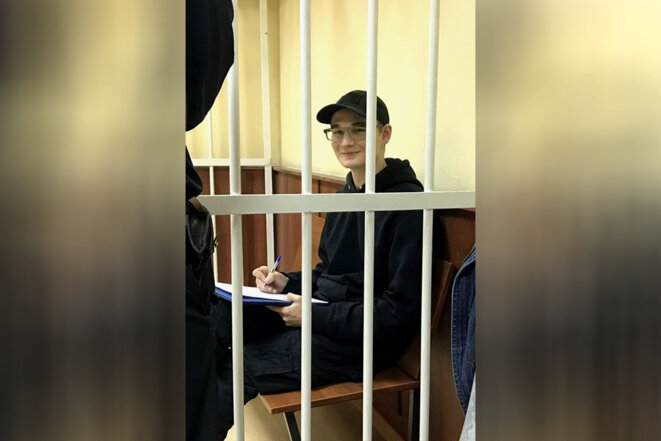 Azat Miftakhov pictured during his trial last year. © miftakhov.org