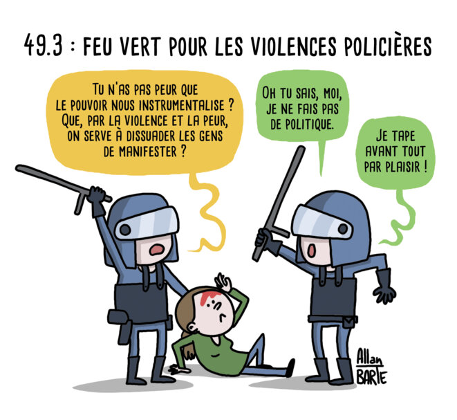 Feu vert pour les violences policières