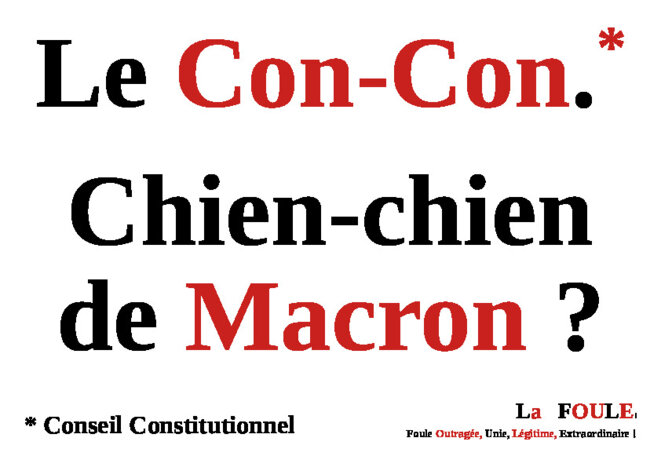 Le Con-con Chien-chien de Macron ?