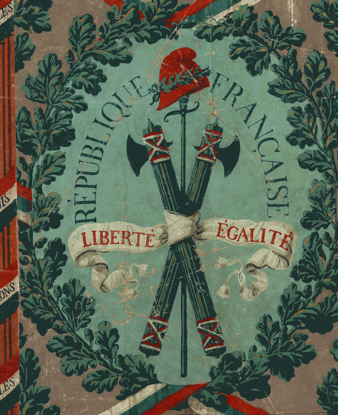 Libres, égaux, fraternels, depuis 1789.