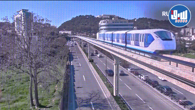 Un monorail à Alger, solution miracle ou fantasme d’un autre temps ?